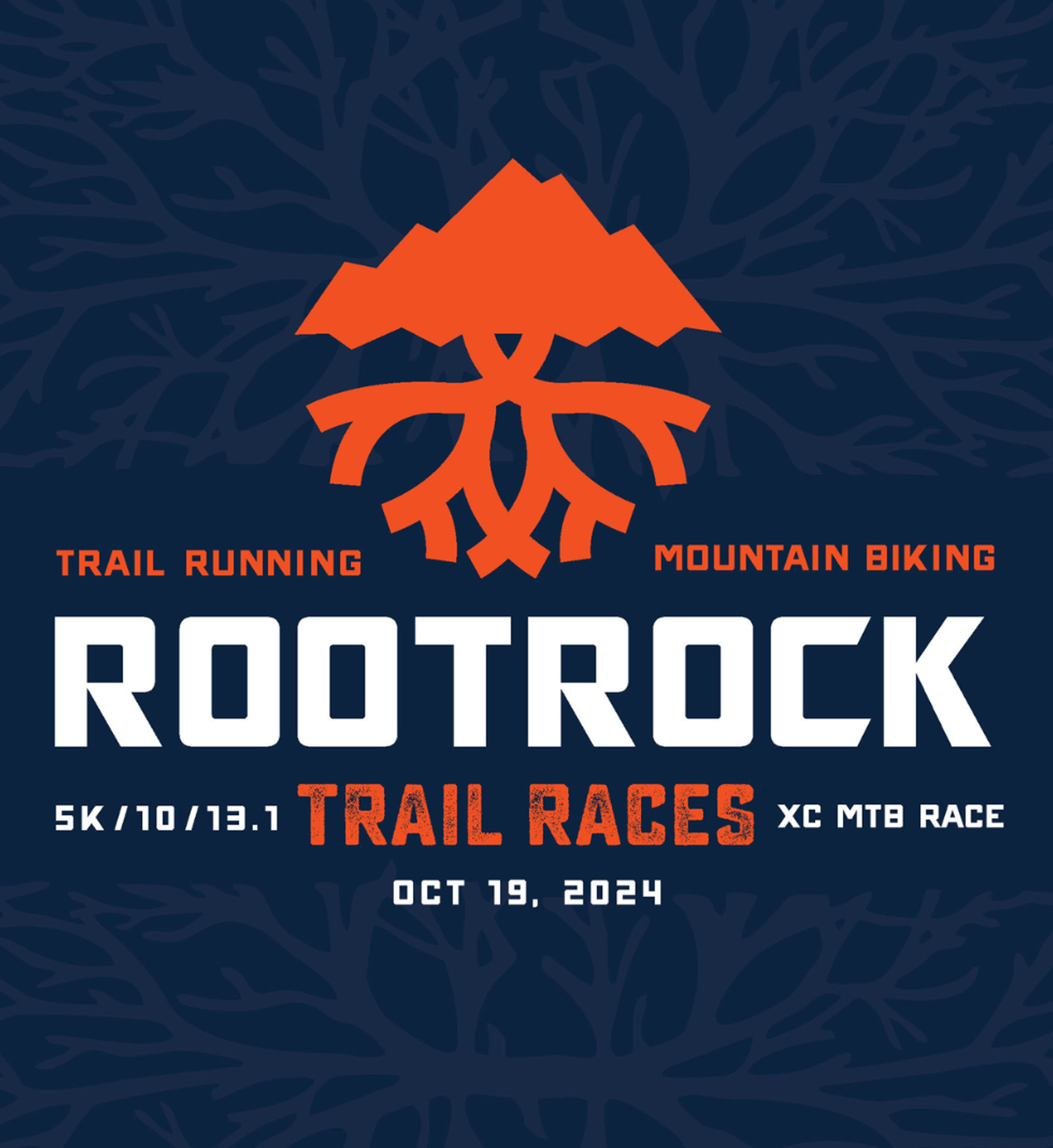 rootrock trail races 2024 logo