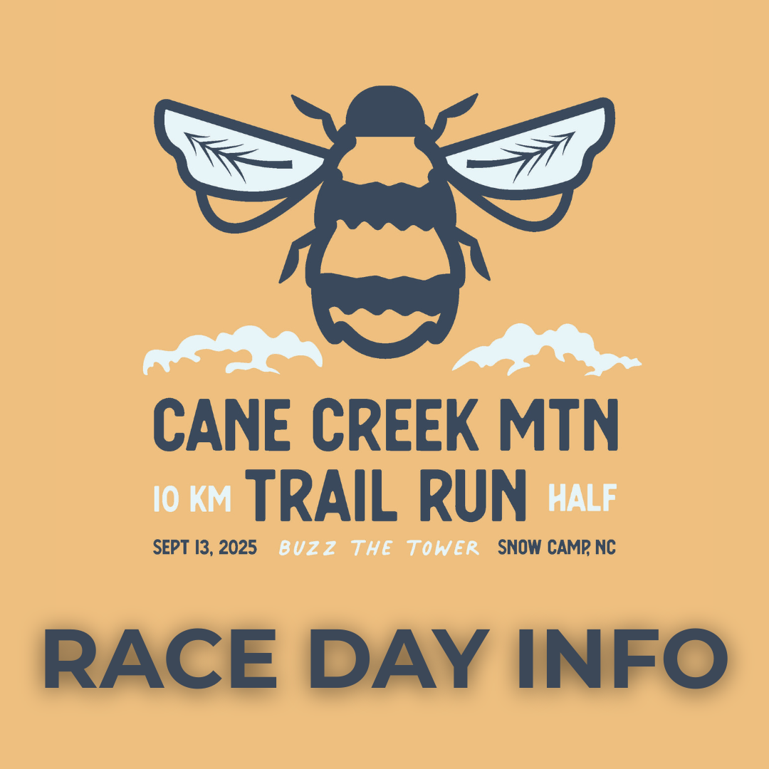 Cane Creek logo with the words Race Day Info